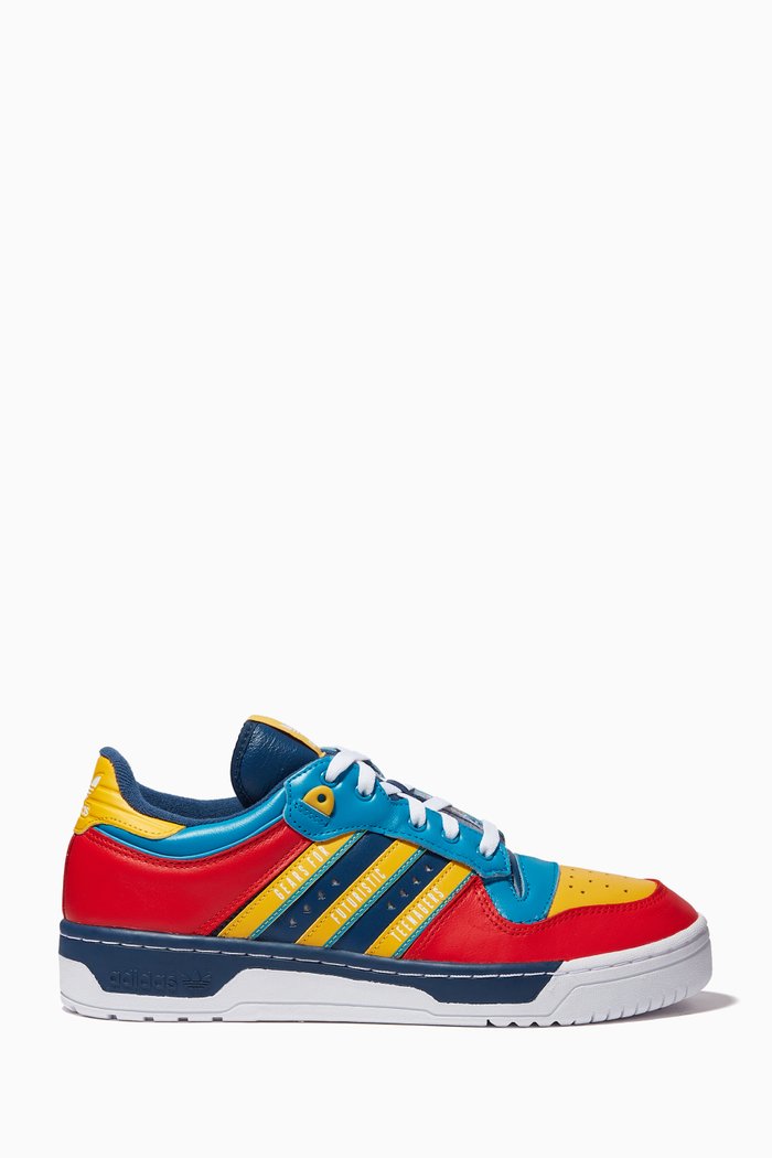 

x Human Made Rivalry Sneakers in Leather, Blue
