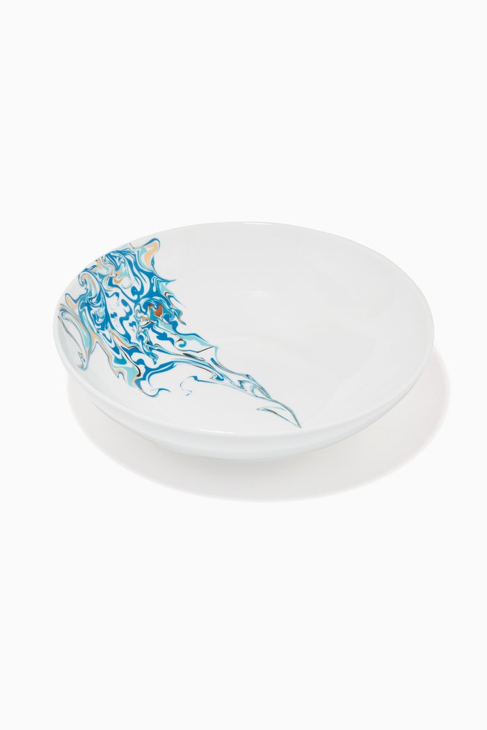 

Metamorphosis Serving Bowl, White