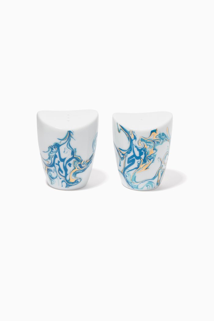 

Metamorphosis Salt & Pepper Shakers, White