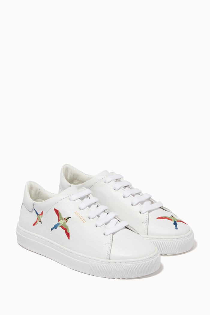 

Clean 90 Bird Sneakers in Leather, White