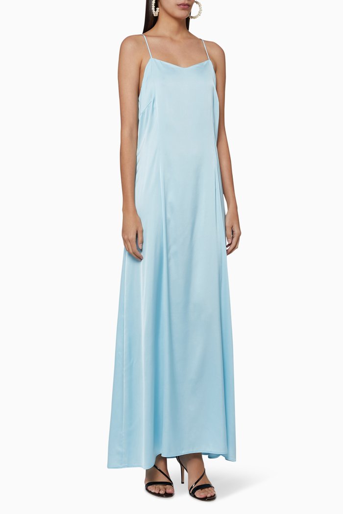 

Spanish Silk Inner Dress, Blue