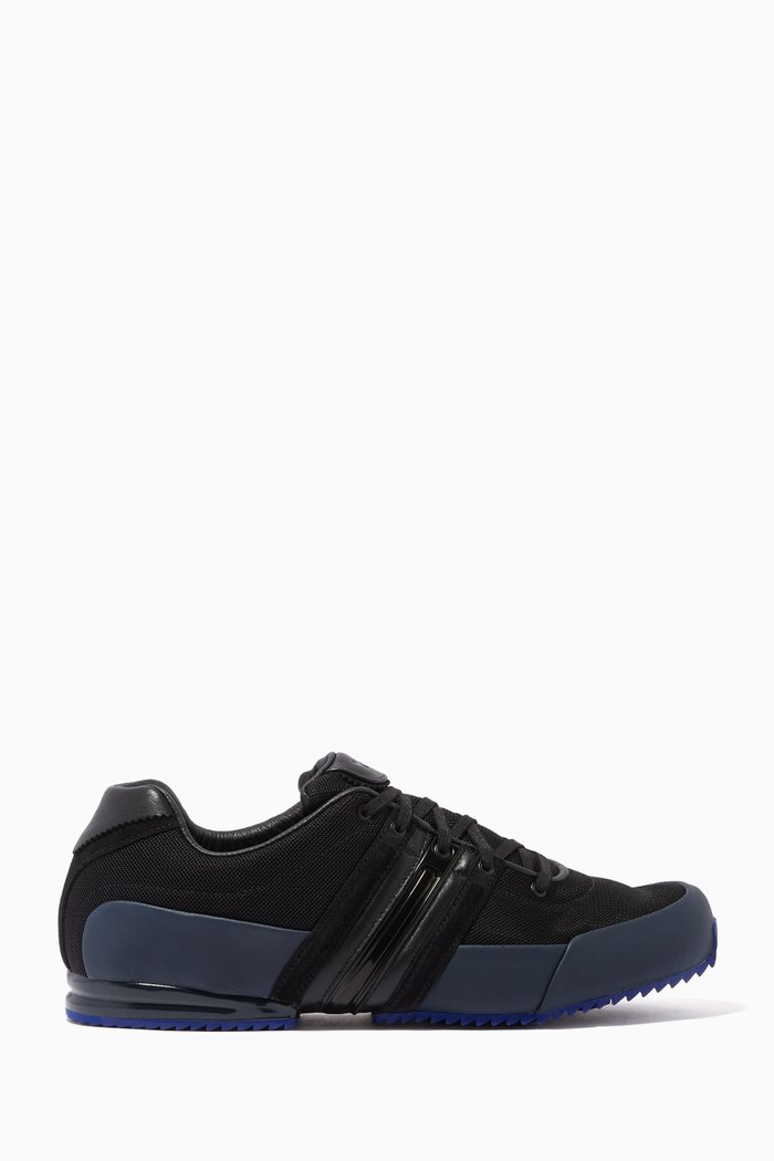 Sprint Sneakers in Tech Knit & Leather, Multicolour
