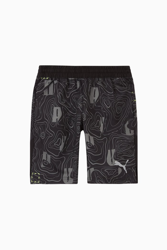 

Logo Print Shorts, Black