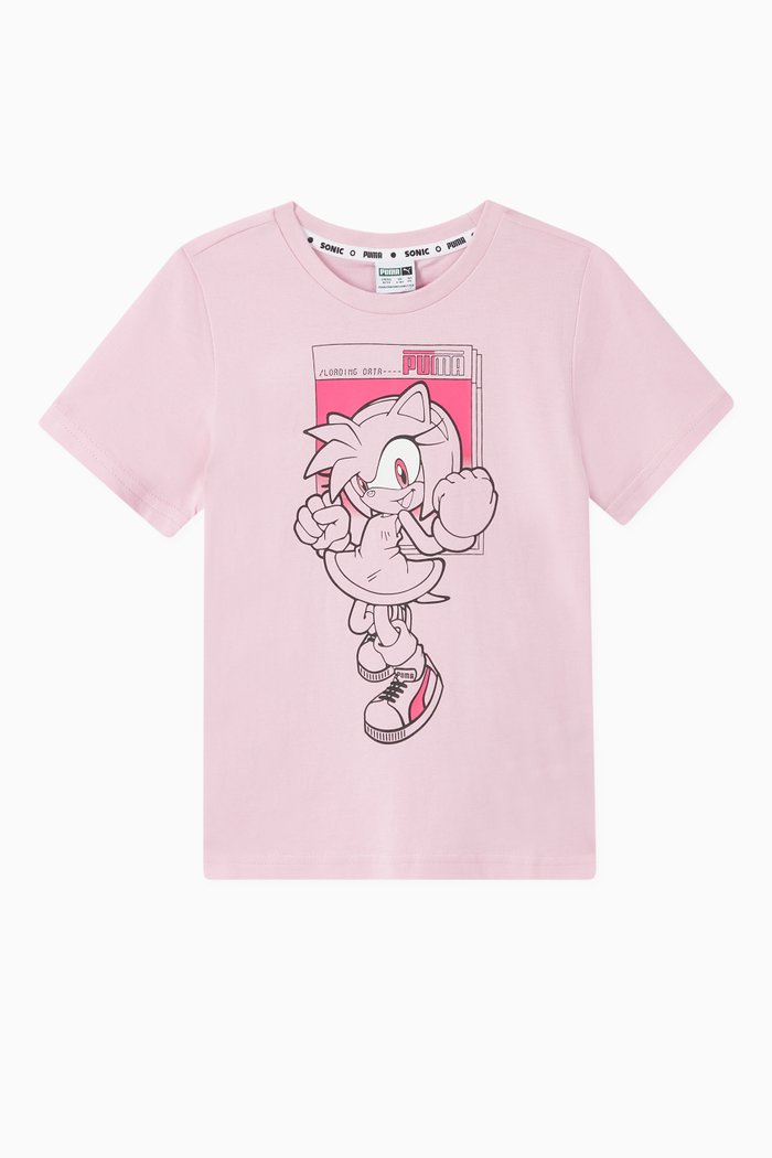 

x SEGA Graphic T-Shirt, Pink