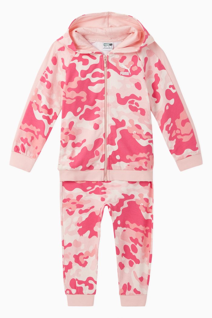 Minicats T7 AOP Jogger Set, Pink