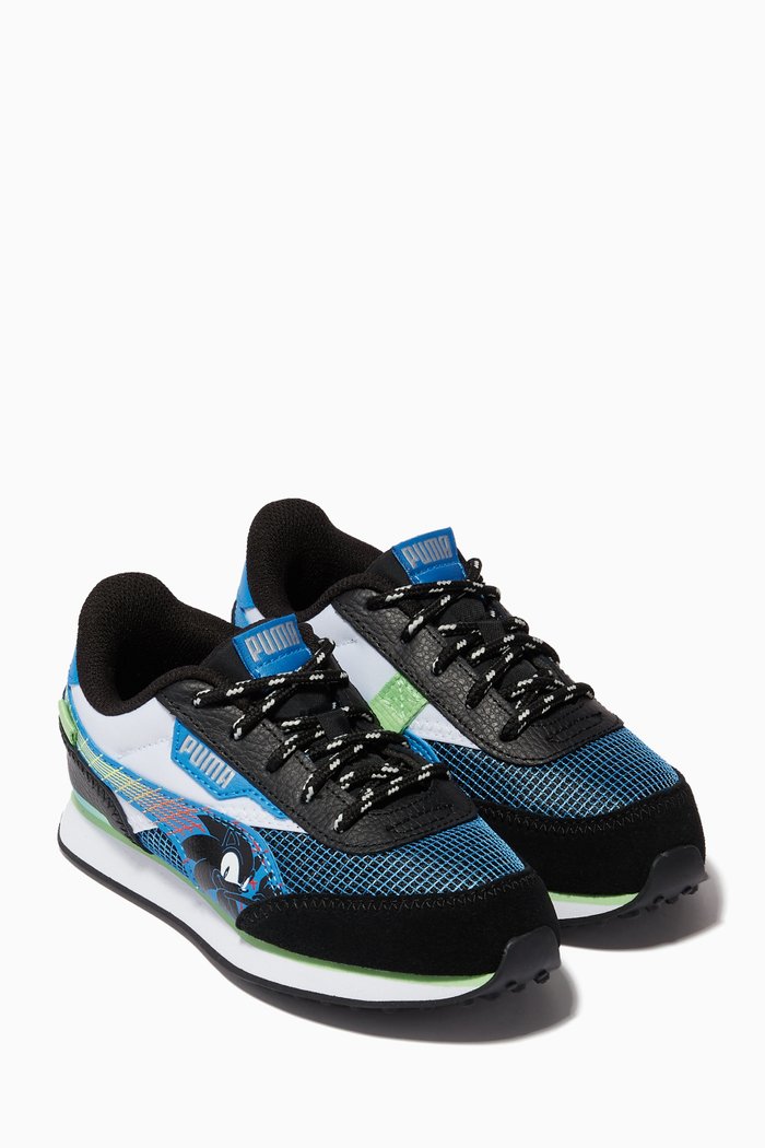 

x SEGA Future Rider Sneakers in Mesh, Blue