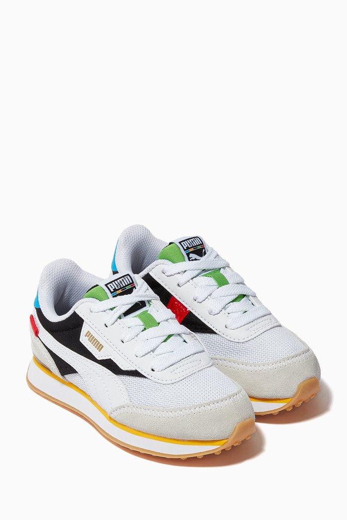 

Future Rider WH Sneakers in Mesh, White