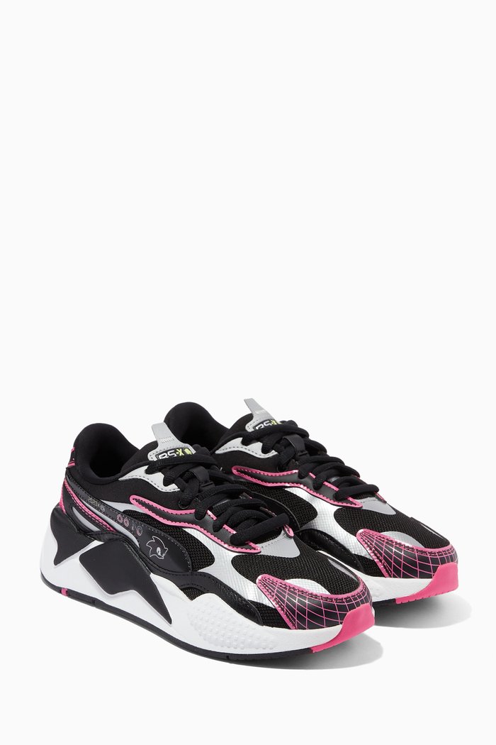 x SEGA RS-X3 Sneakers in Mesh, Pink