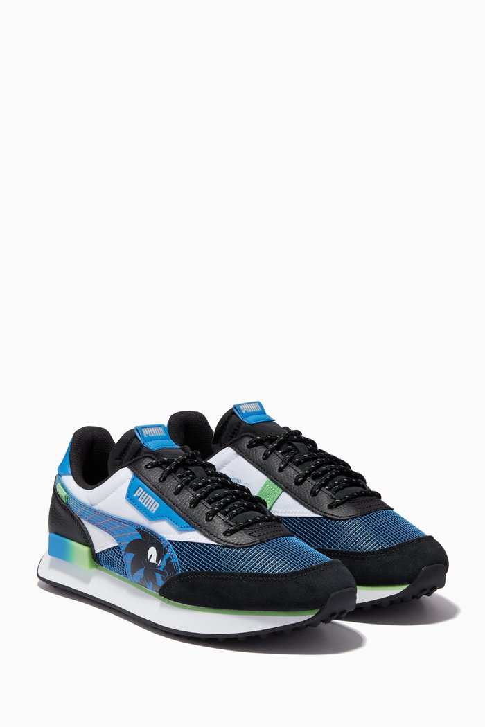 

x SEGA Future Rider Sneakers in Mesh, Blue
