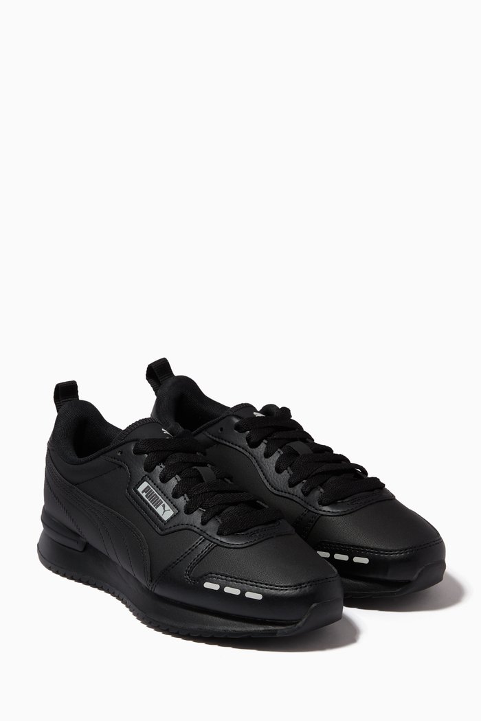 

R78 SL Sneakers in Leather, Black