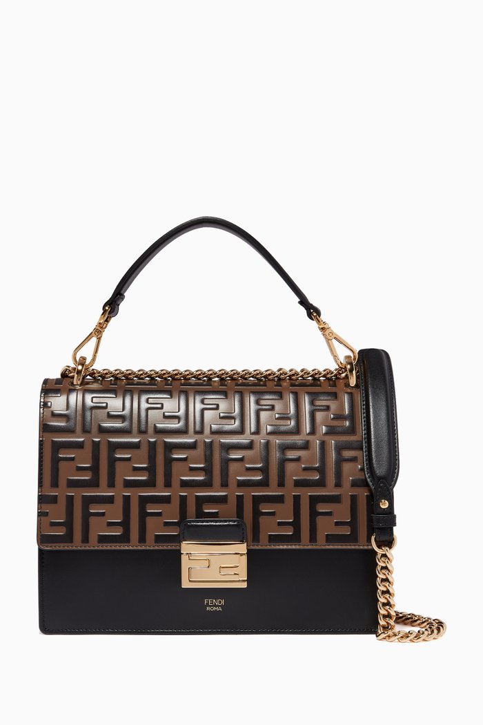 Kan U Bag in Leather, Brown