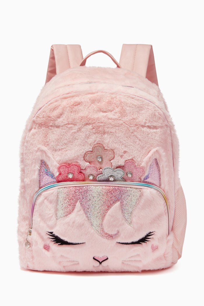 

Flower Crown Bella Kitty School Backpack, Pink