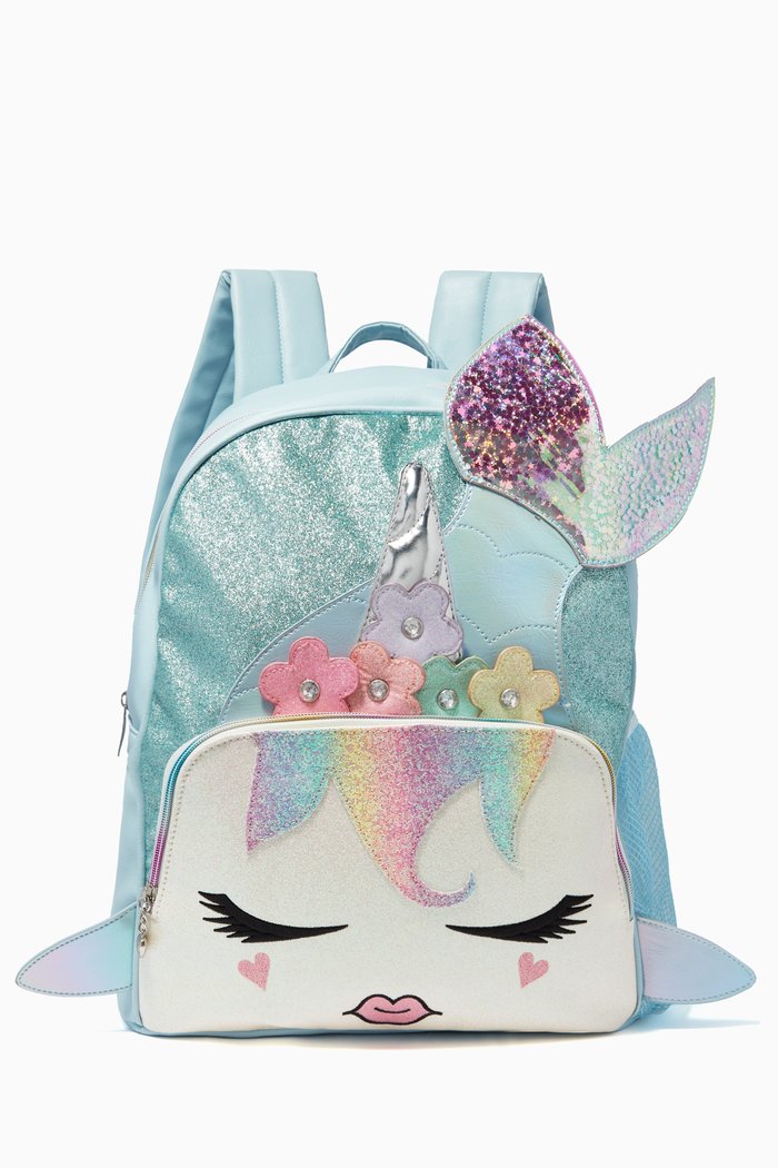 

Miss Gisel The Mermaid School Backpack, Blue