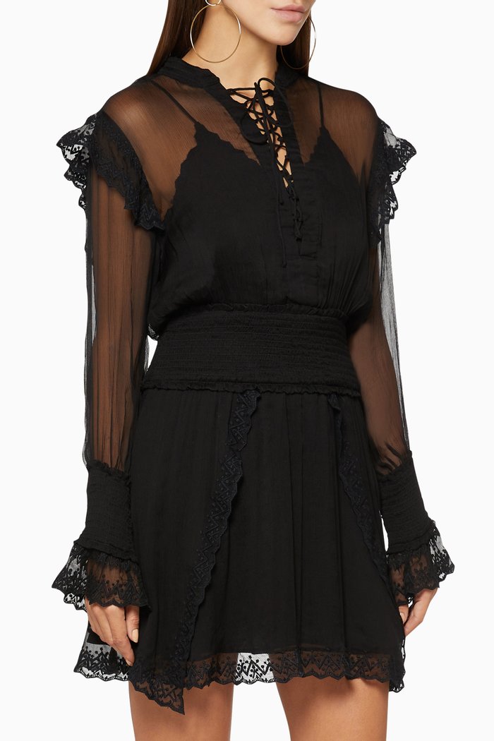 

Lendos Mini Dress, Black
