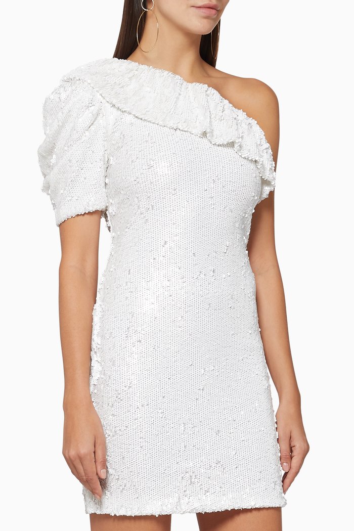 

Roxe Sequin Mini Dress, White