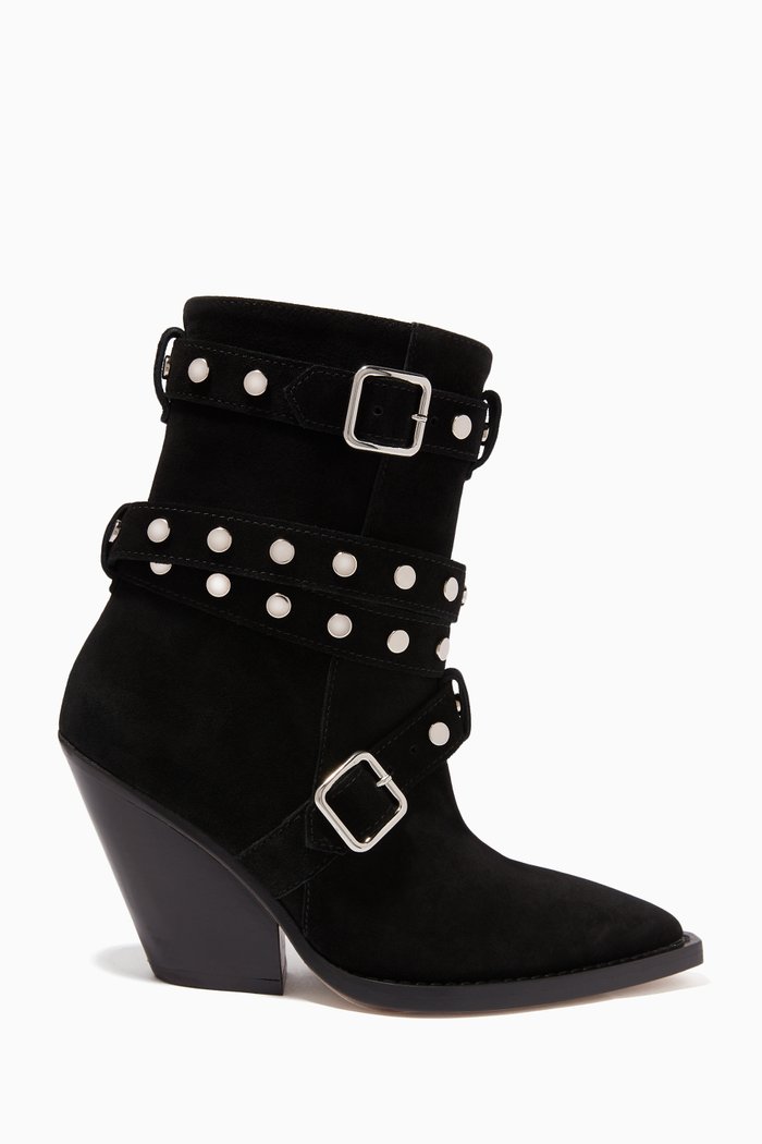 

Bonobal Santiag Boots, Black