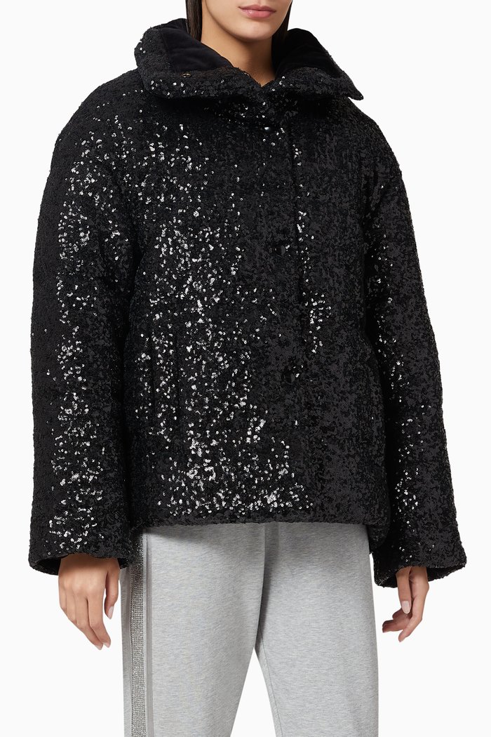

Lora Puffer Jacket, Black