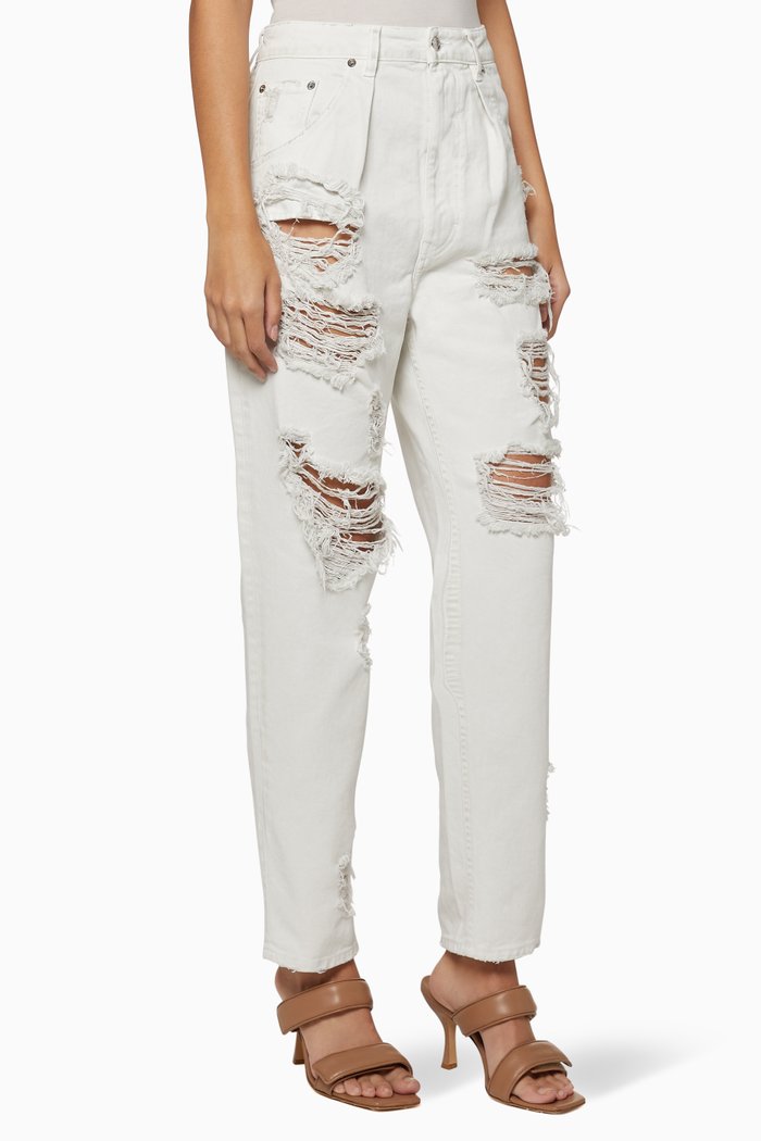 

Elini Regular Fit Jeans, White