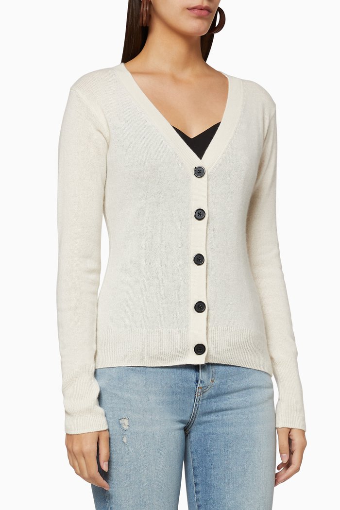 

Taroom Cashmere Cardigan, Neutral