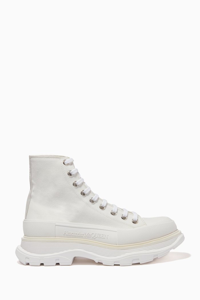 

Tread Slick Boots in Canvas, White