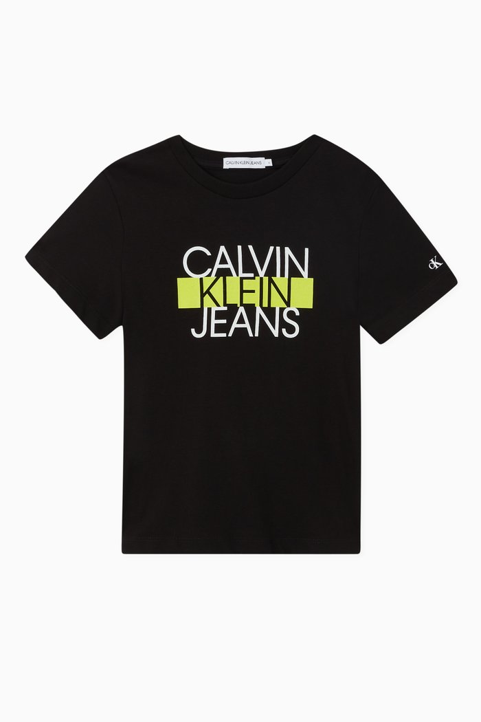

Logo Organic Cotton T-Shirt, Black