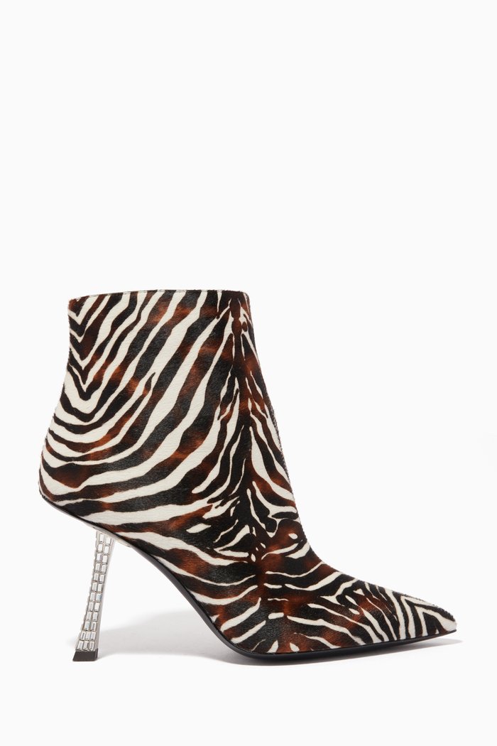 Farrah Fancy 94 Boots in Leather, Multicolour