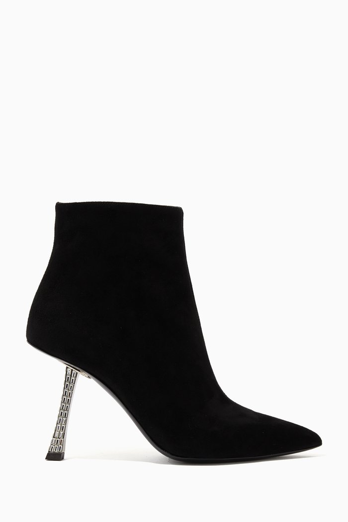 

Farrah Fancy 94 Boots in Suede, Black