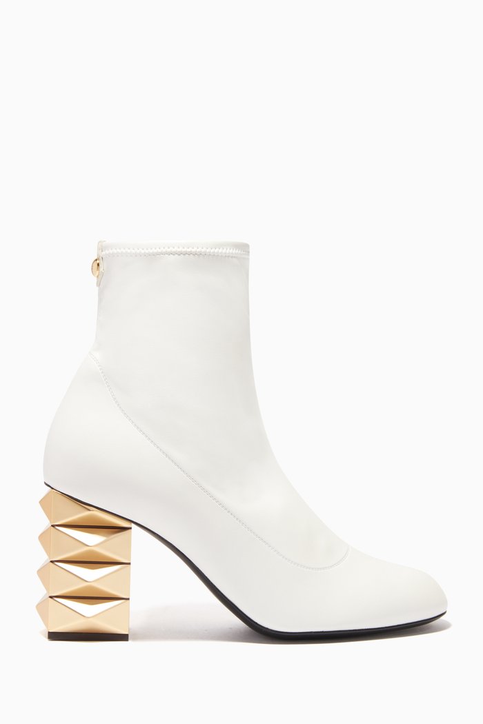 

Nala 80 Boots in Leather, Black