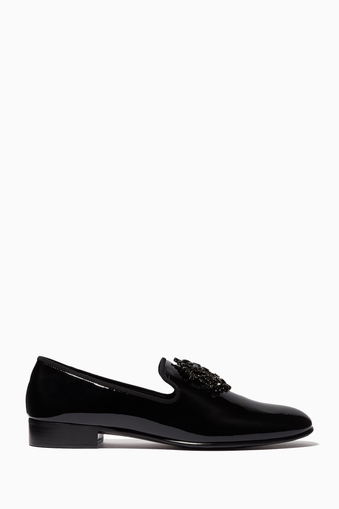 

Ronald Loafers in Patent Leather, Black