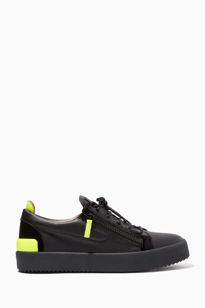 

Frankie Sneakers in Leather, Black