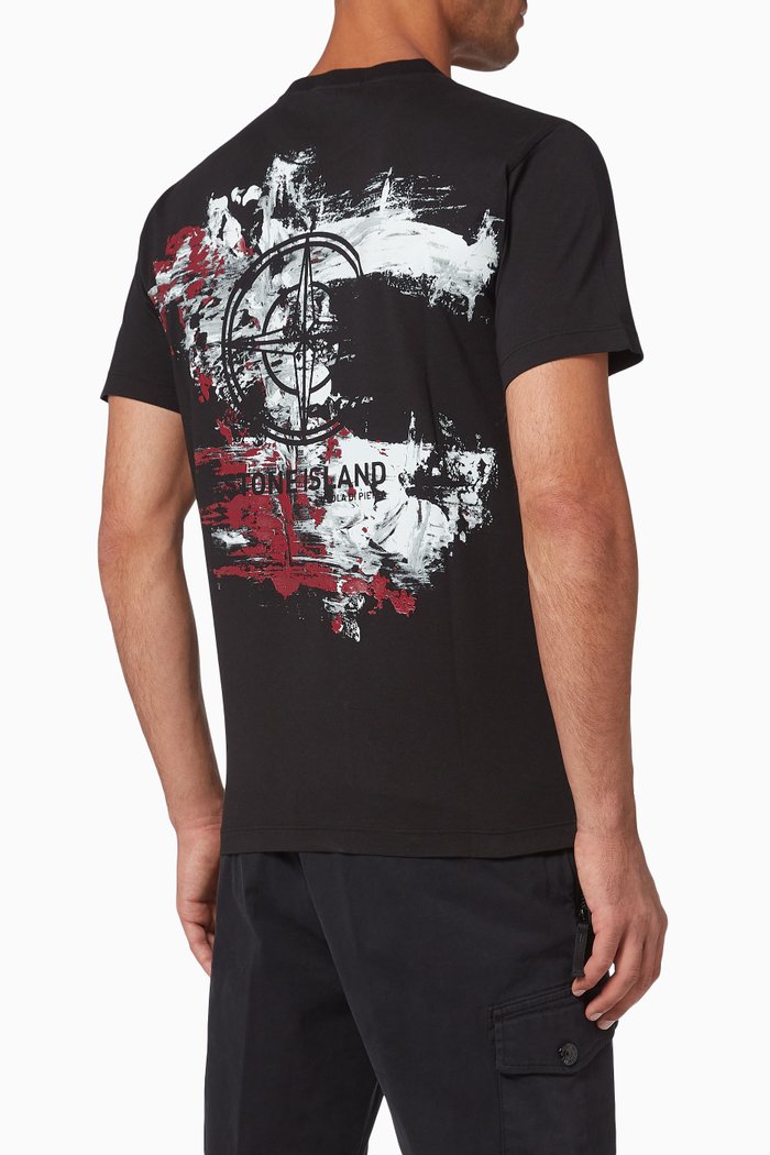 

Logo Cotton T-Shirt, Black