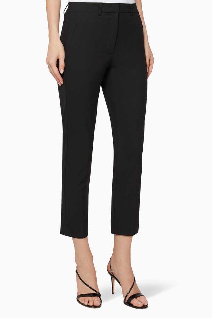 Milano Cigarette Pants, Black