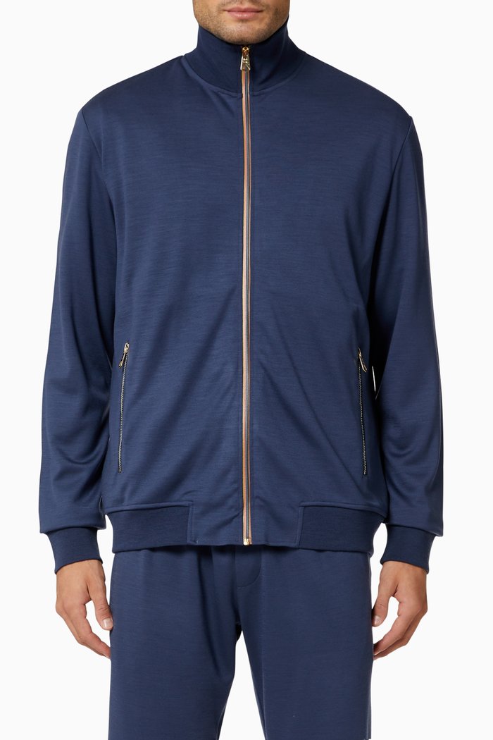 Artist Stripe Track Jacket, Blue
