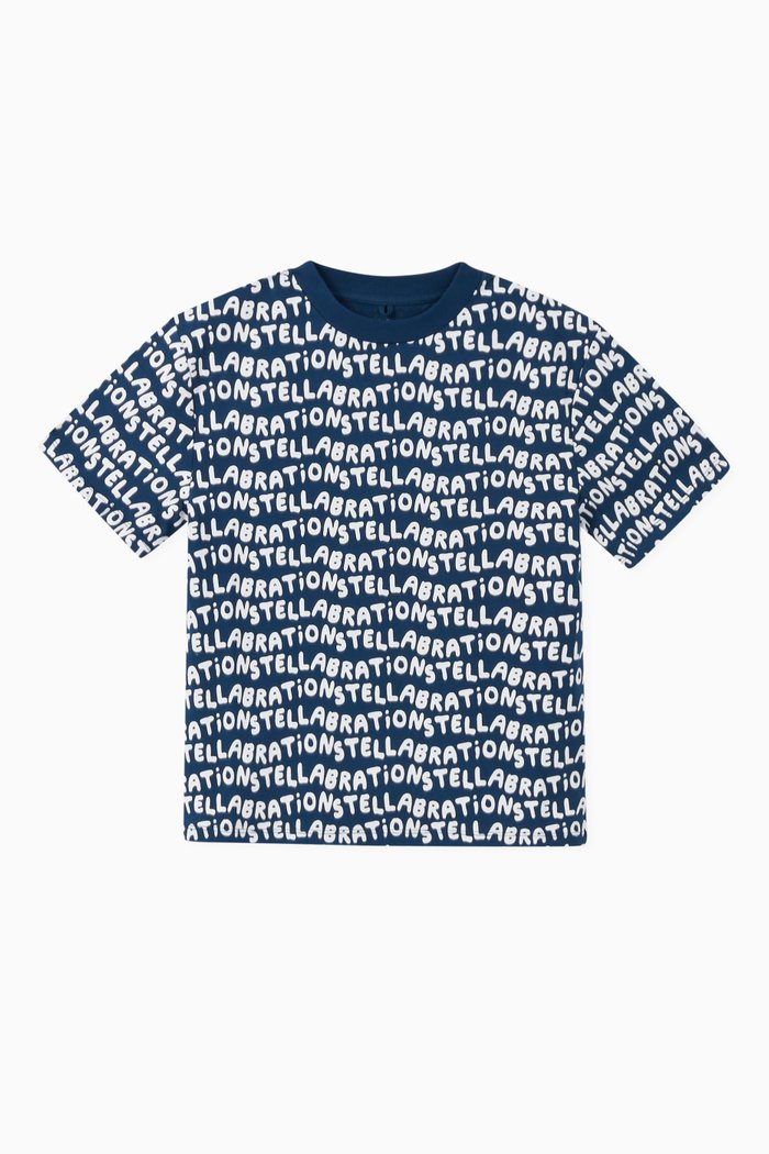 

Stellabration Cotton T-Shirt, Blue