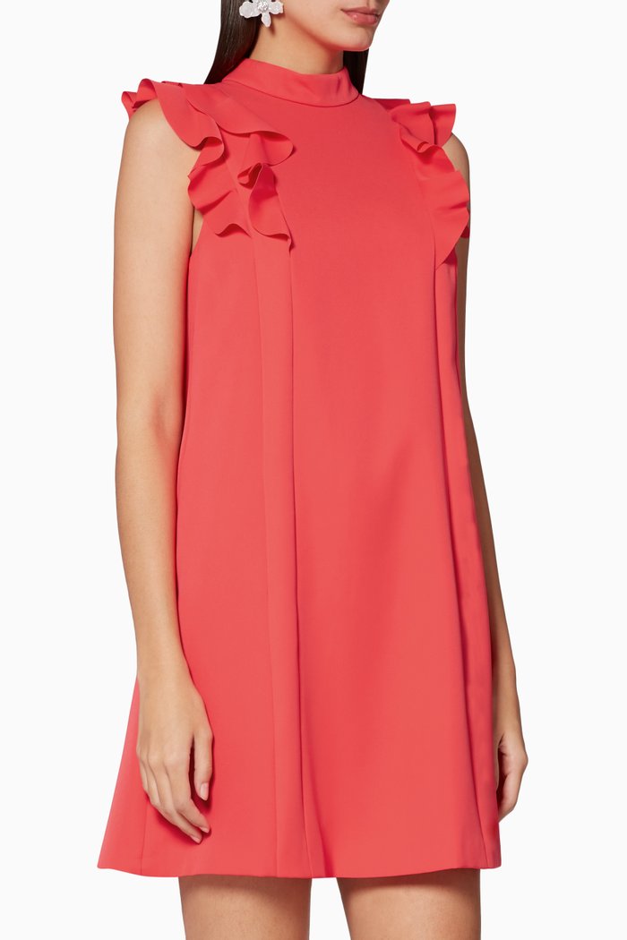 

Sunrey Ruffle Swing Mini Dress, Orange