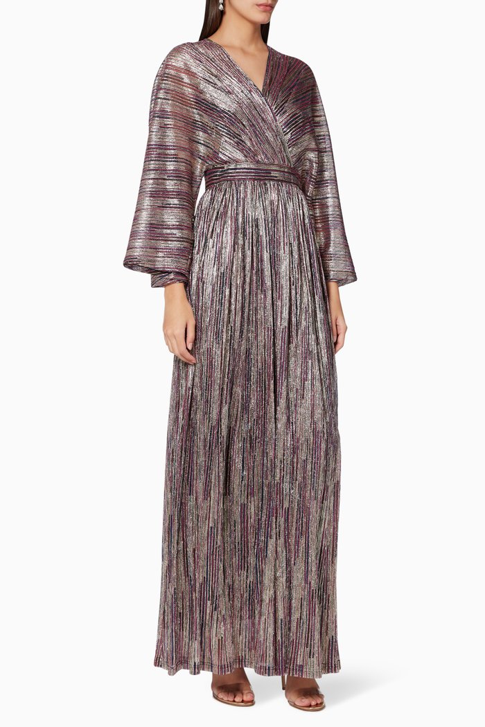 

Araura Metallic Kaftan, Pink