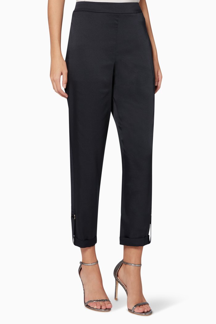 Ilaria Nylon Formal Joggers, Blue