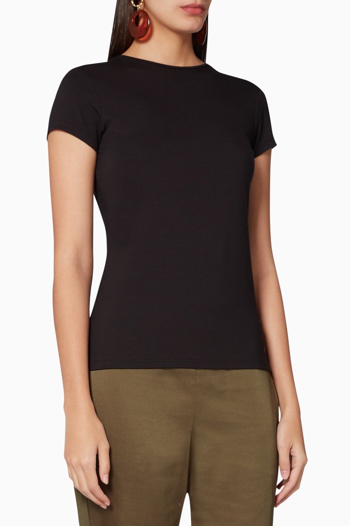 

Calmin Fitted T-Shirt, Black