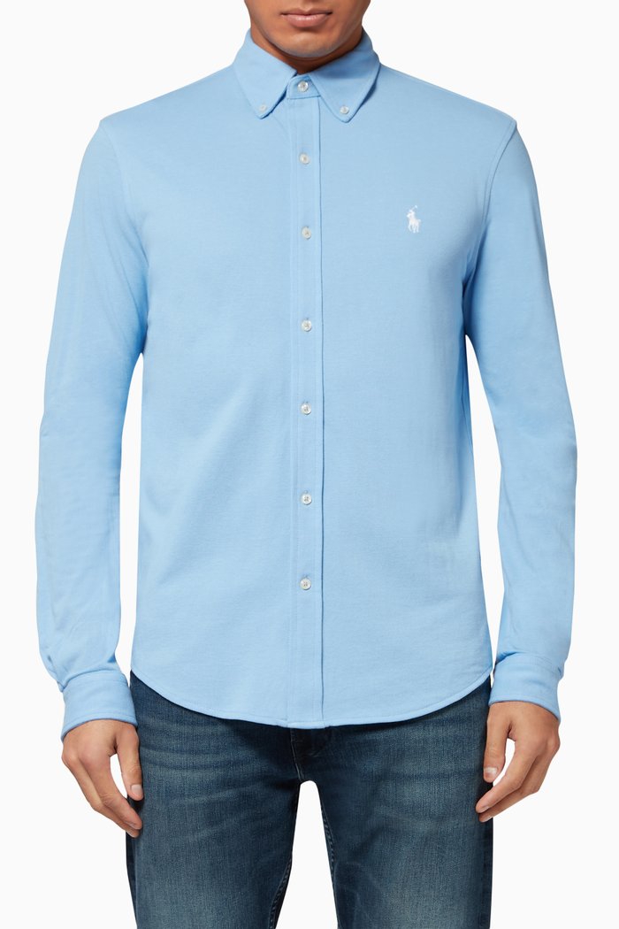 

Featherweight Mesh Shirt, Blue