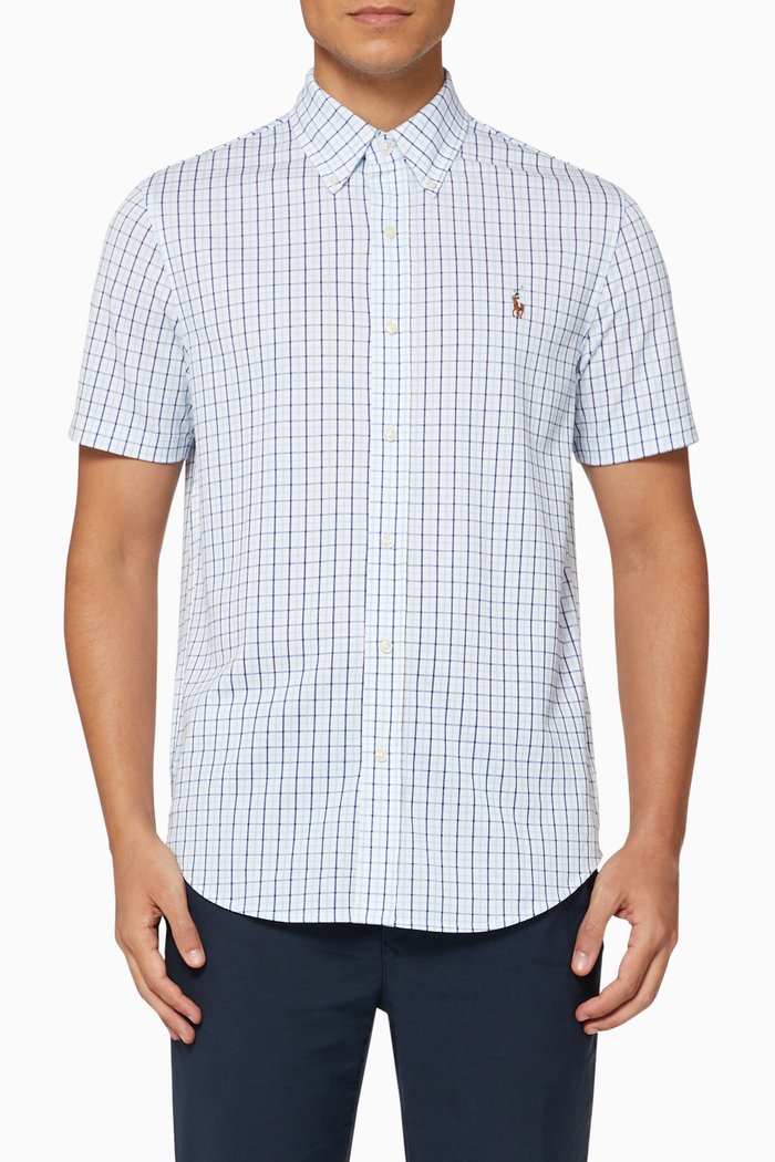 

Custom Fit Tattersall Oxford Shirt, Multicolour
