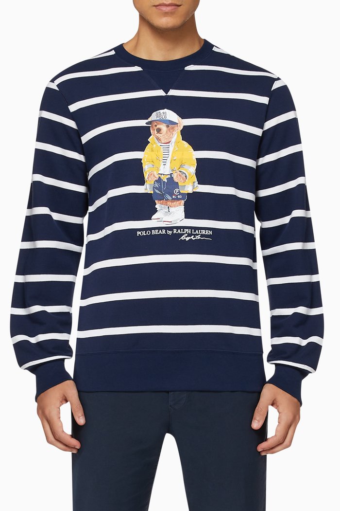 

CP-93 Bear Mesh Sweatshirt, Multicolour