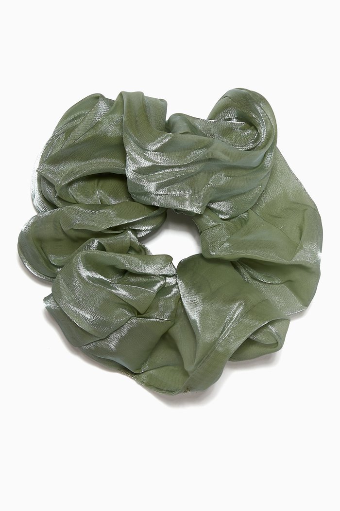 

Quinton Organza Scrunchie, Neutral