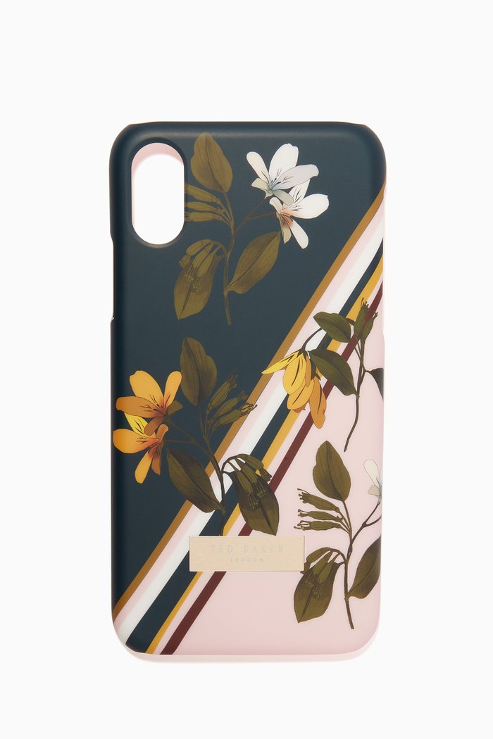 

Floreaa Savanna Print iPhone X Case, Blue