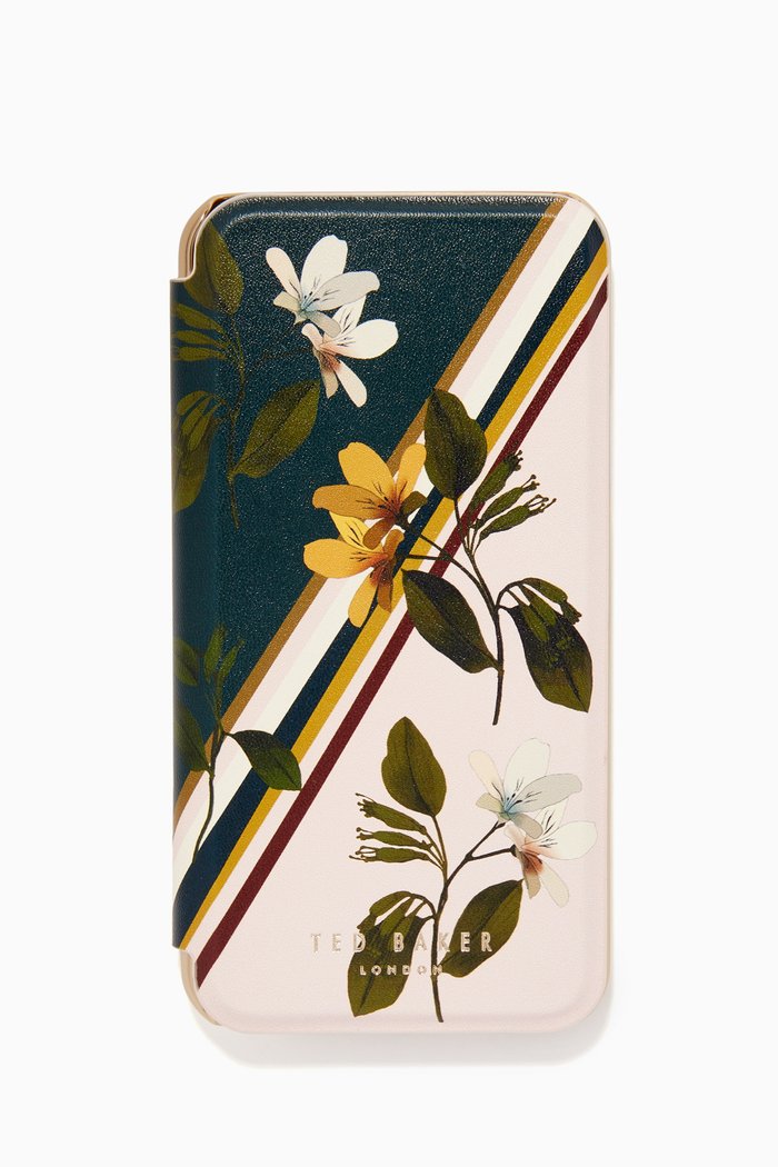 

Sivanya Savanna Print iPhone X Mirror Case, Blue