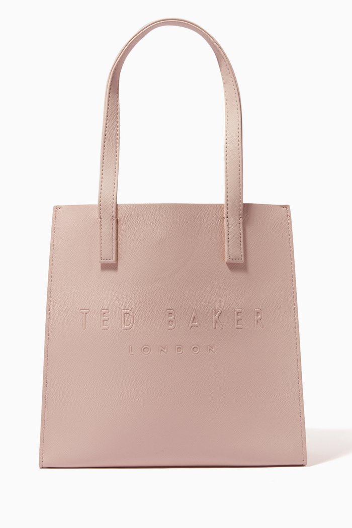 

Seacon Small Icon Bag in Crosshatch Fabric, Pink