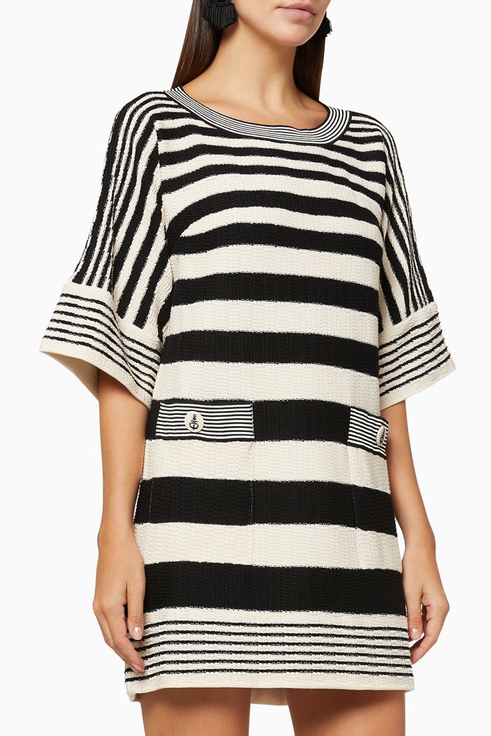 

Striped Boxy Dress, Multicolour