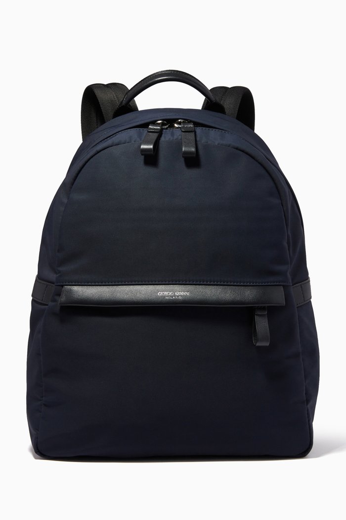 

Waterproof Backpack in Nylon, Blue