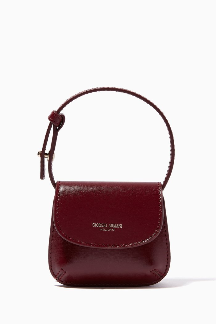 

La Prima Nano Bag in Bovine Leather, Red