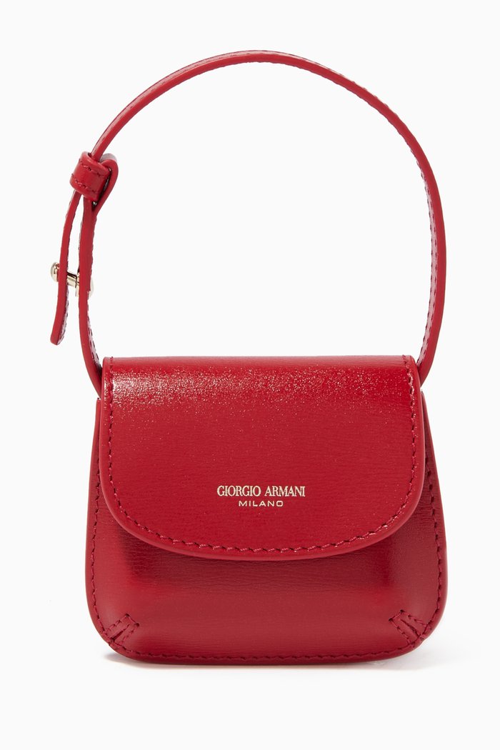 

La Prima Nano Bag in Bovine Leather, Red