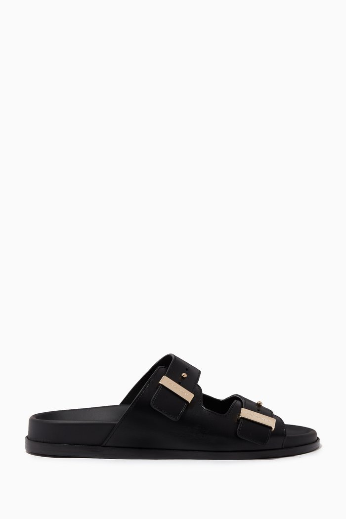 

Birkenstock Sandals in Leather, Black